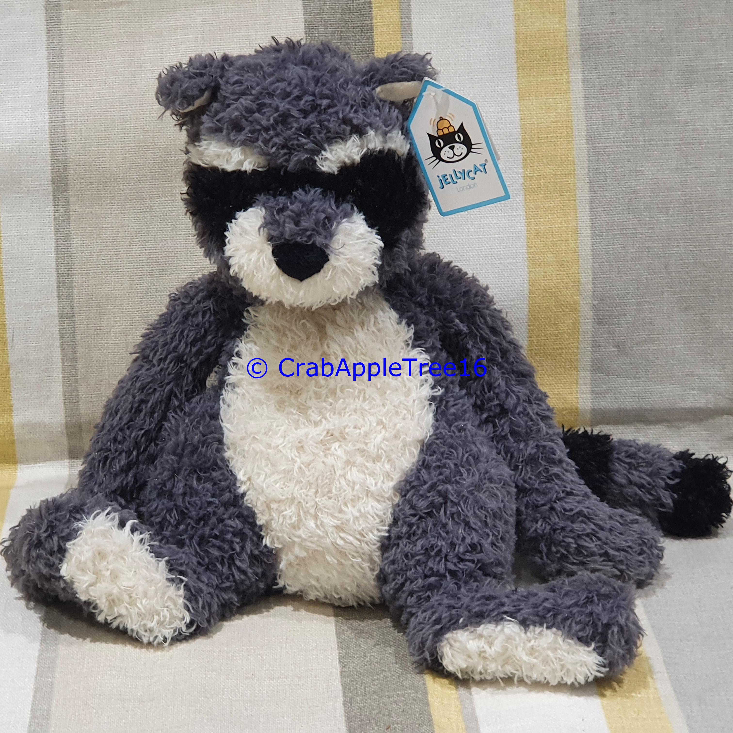 JELLYCAT RAFFERTY RACCOON Soft Toy Plush BNWT NEW £79.99 - PicClick UK